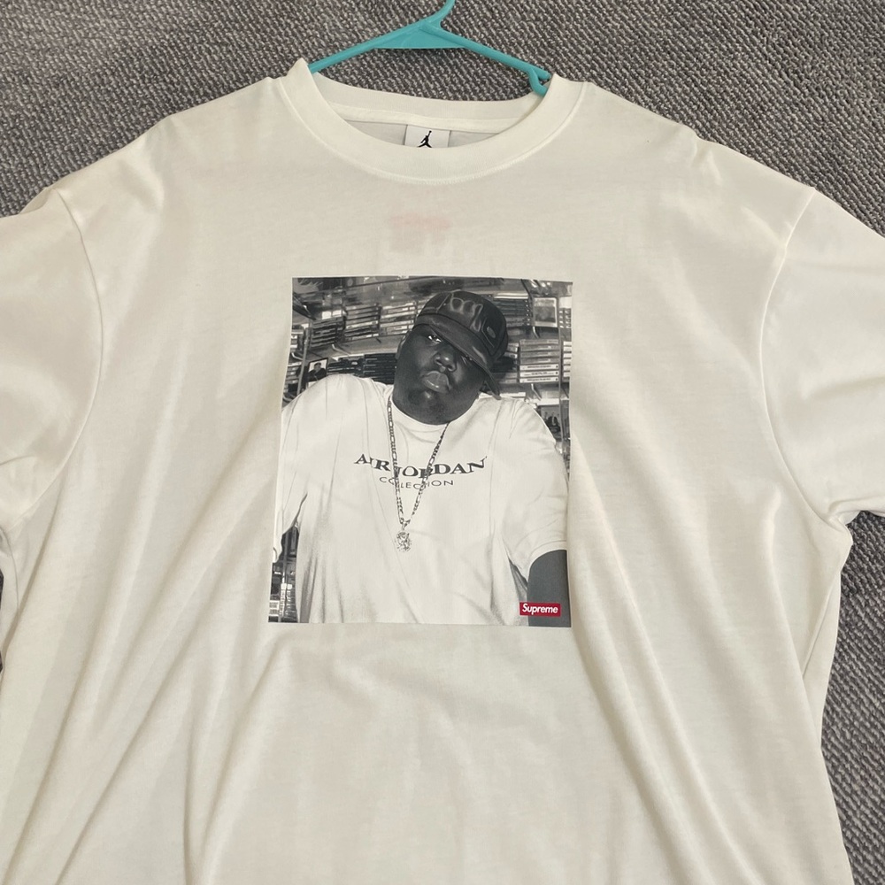 Jordan White Long Sleeve Tee